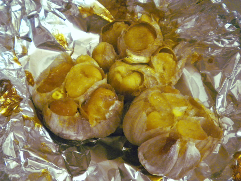 roasted garlic